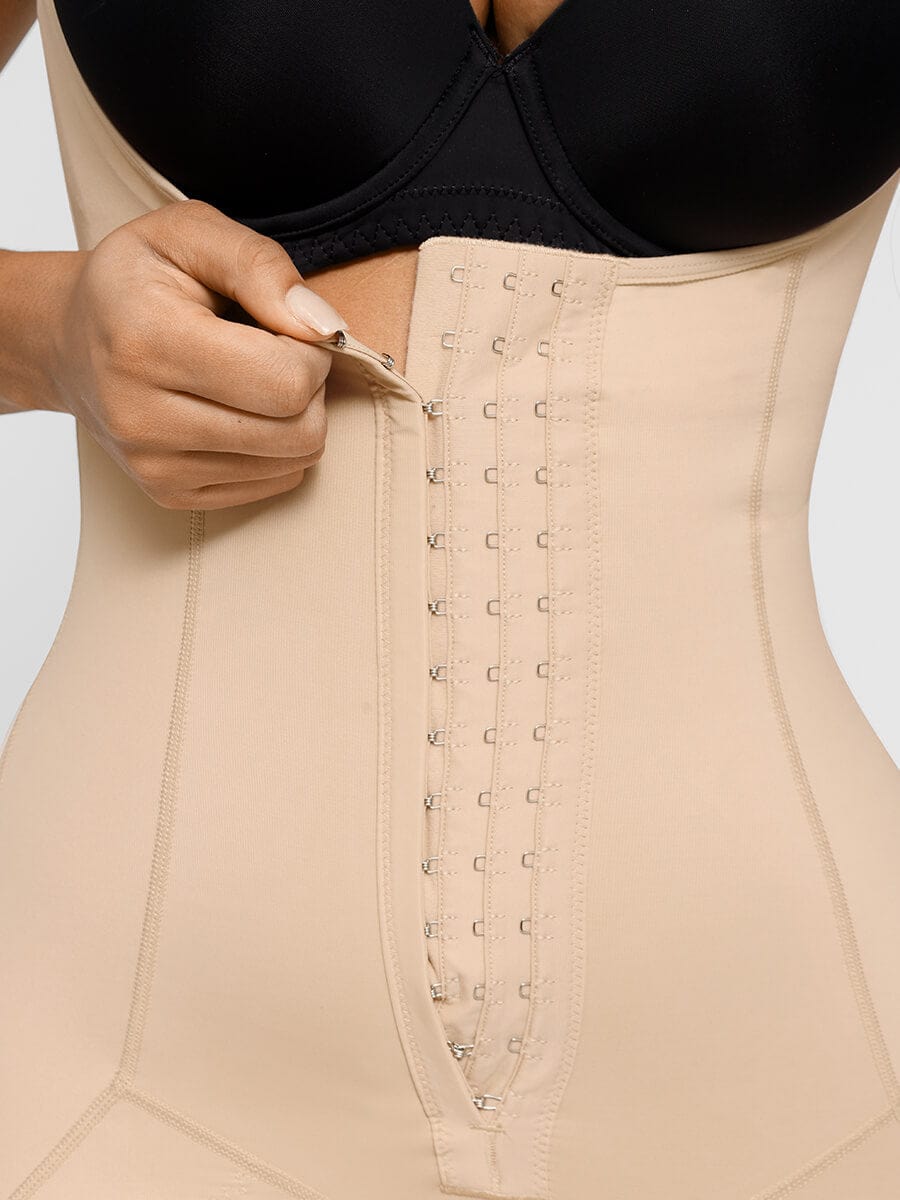 Ultra-Sculpt Double-Layer Waist & Abdomen Control Full Body Shaper