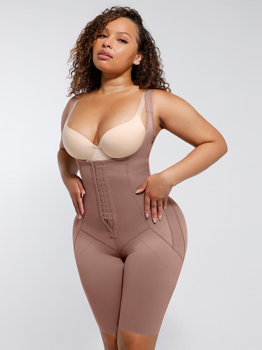 Ultra-Sculpt Double-Layer Waist & Abdomen Control Full Body Shaper