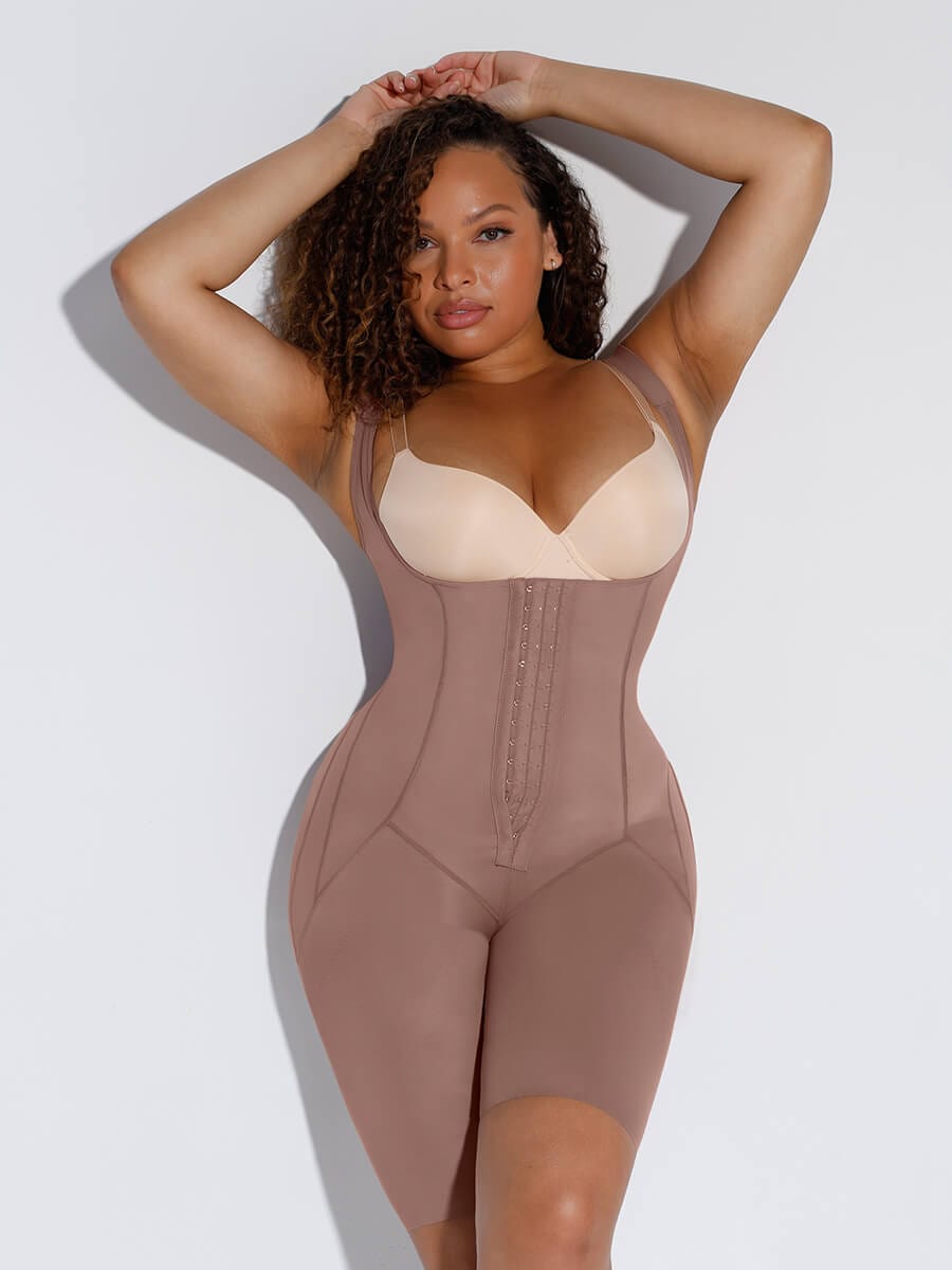 Ultra-Sculpt Double-Layer Waist & Abdomen Control Full Body Shaper