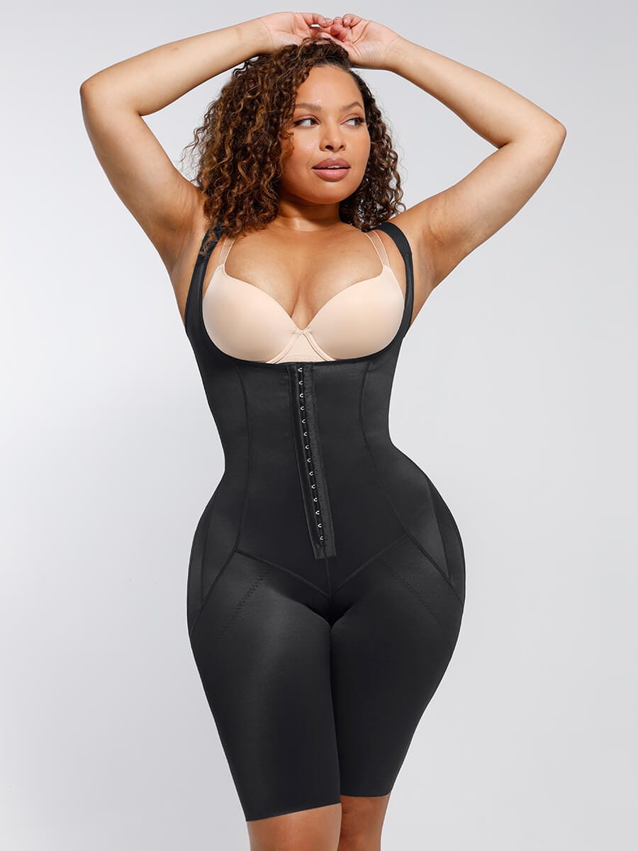 Ultra-Sculpt Double-Layer Waist & Abdomen Control Full Body Shaper