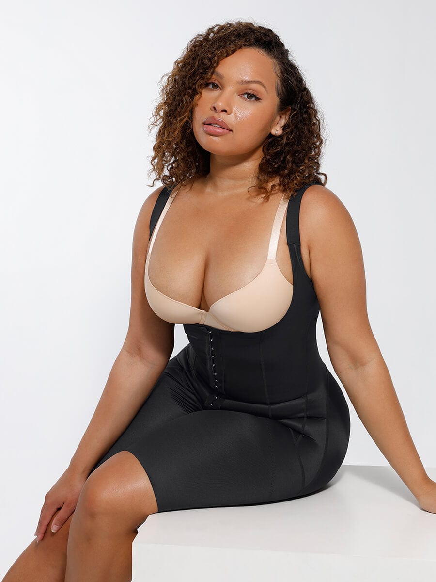 Ultra-Sculpt Double-Layer Waist & Abdomen Control Full Body Shaper
