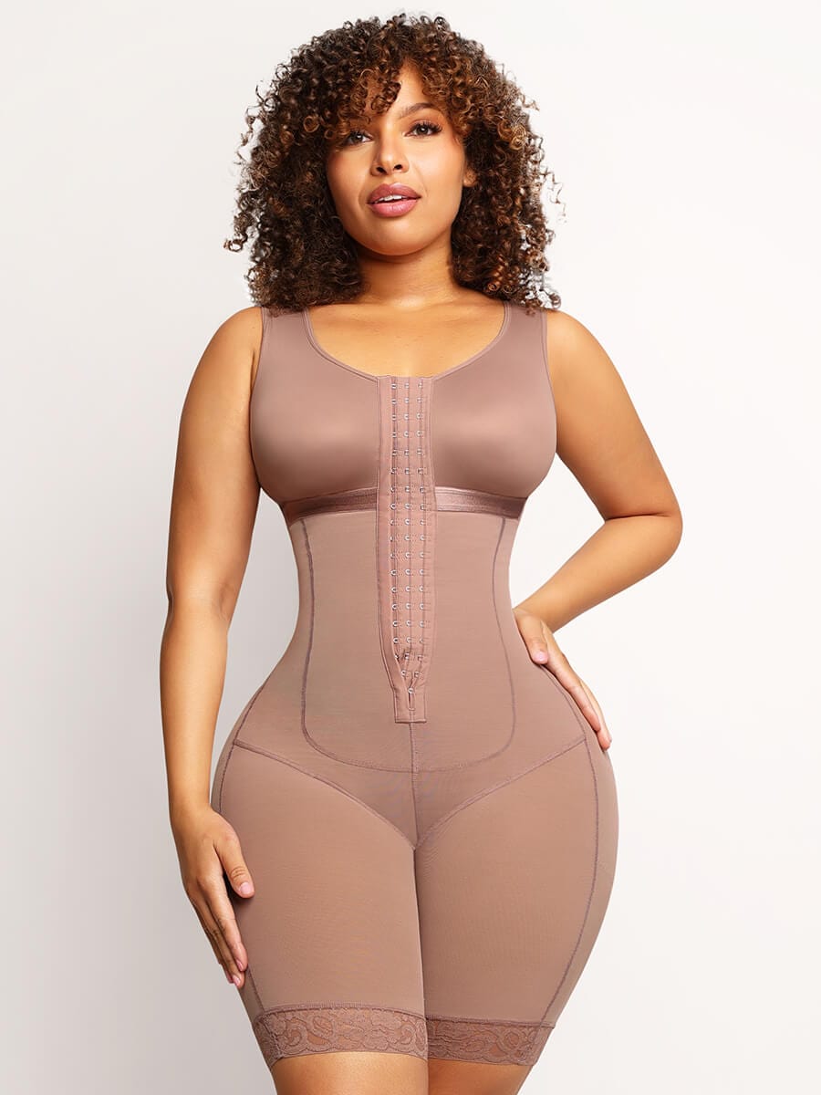 Compression 6 Steel Boned Full Body Shapewear